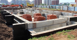 Фундаменты промышленных зданий в Краснотурьинске цена от 24401 руб. - заказать строительство фундамента промздания под стальные колонны